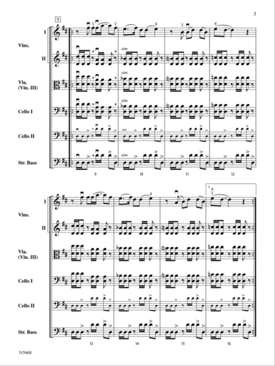 Kashmir String Orchestra scores gallery preview page 3