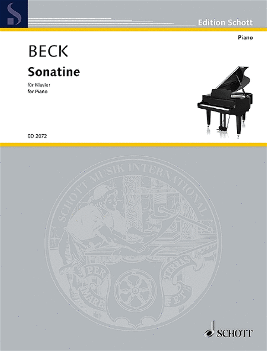 Sonatina Piano Solo scores gallery preview page 1
