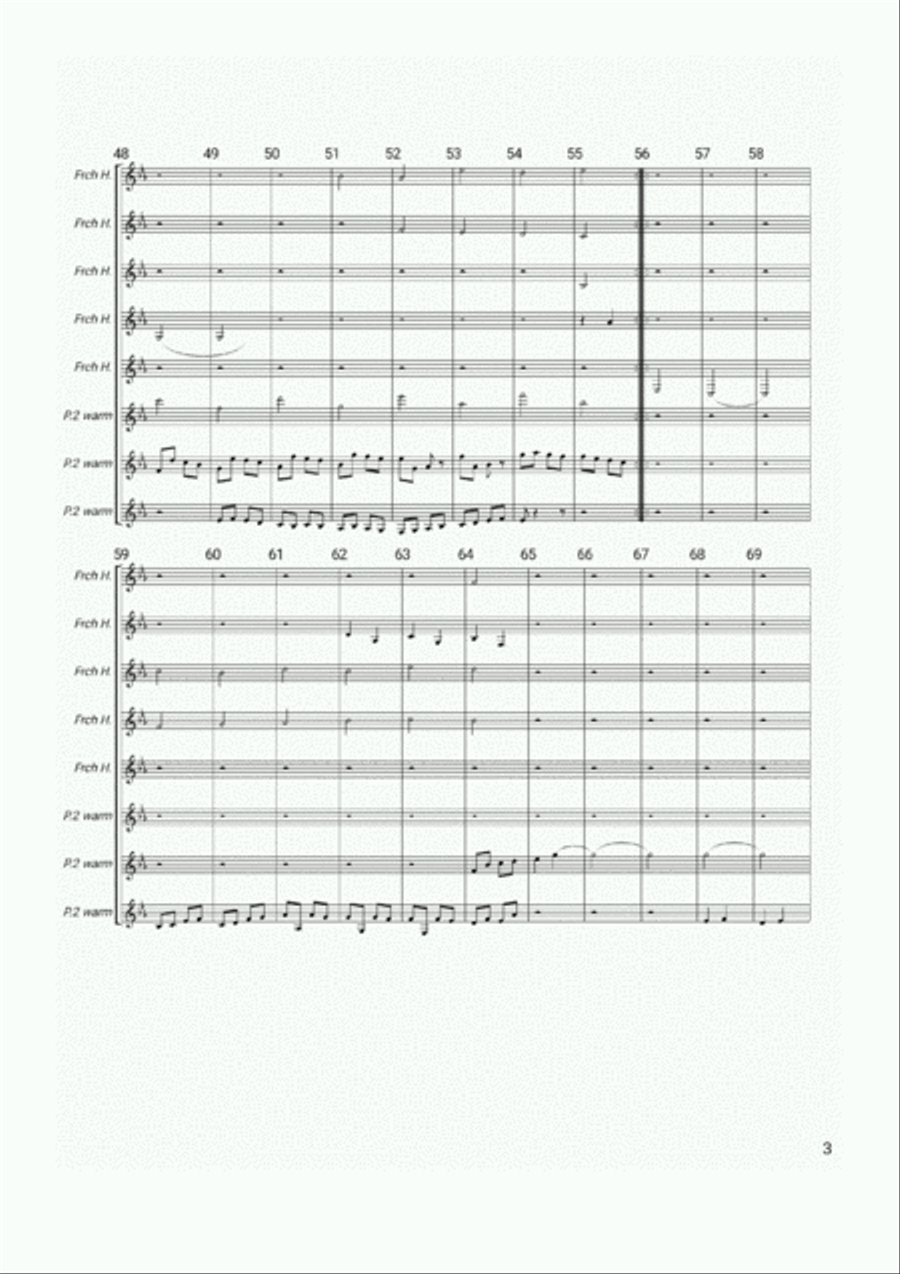 Reason for being Reason for being Chamber Orchestra scores gallery preview page 3