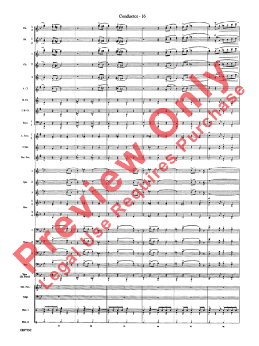Strike Up the Band Strike Up the Band Concert Band scores gallery preview page 19