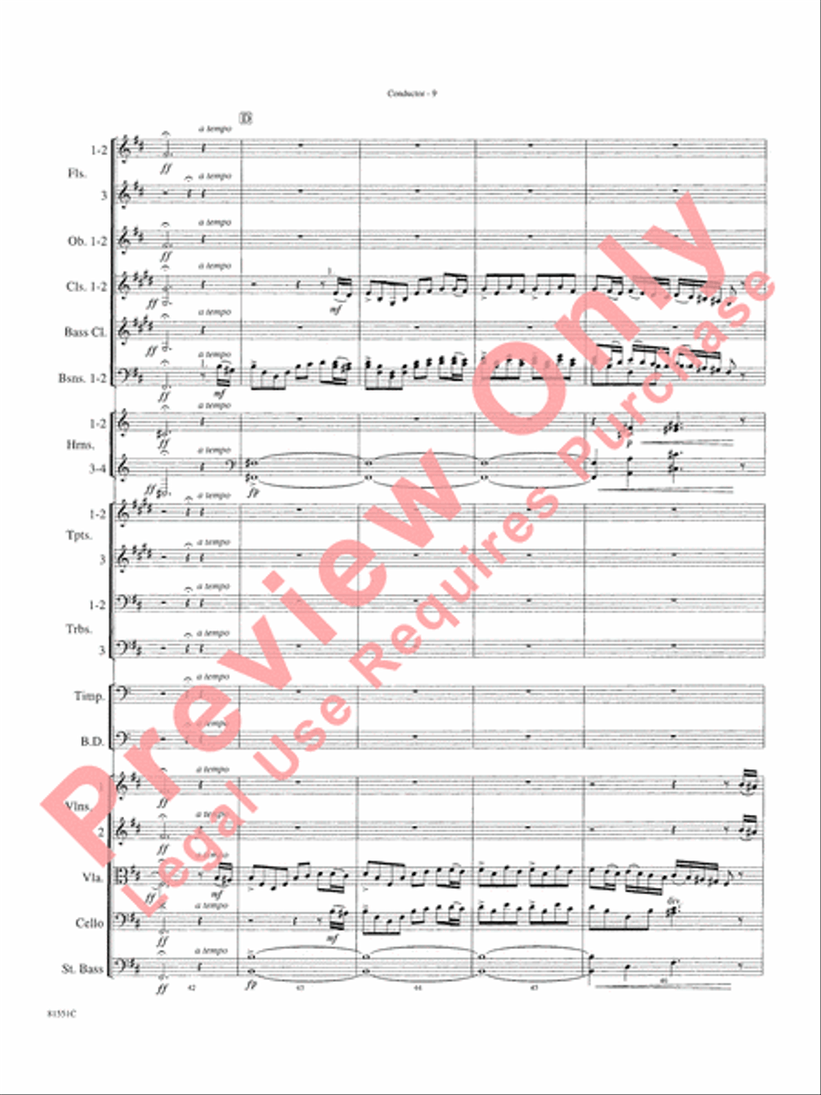 Toccata Full Orchestra scores gallery preview page 12