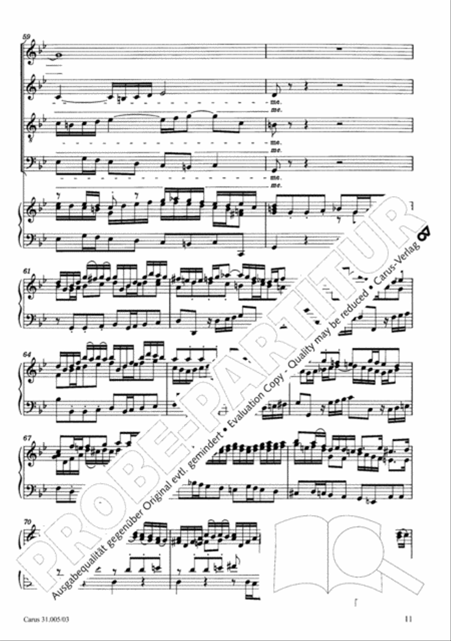O where shall I now go (Wo soll ich fliehen hin) 4-Part scores gallery preview page 12
