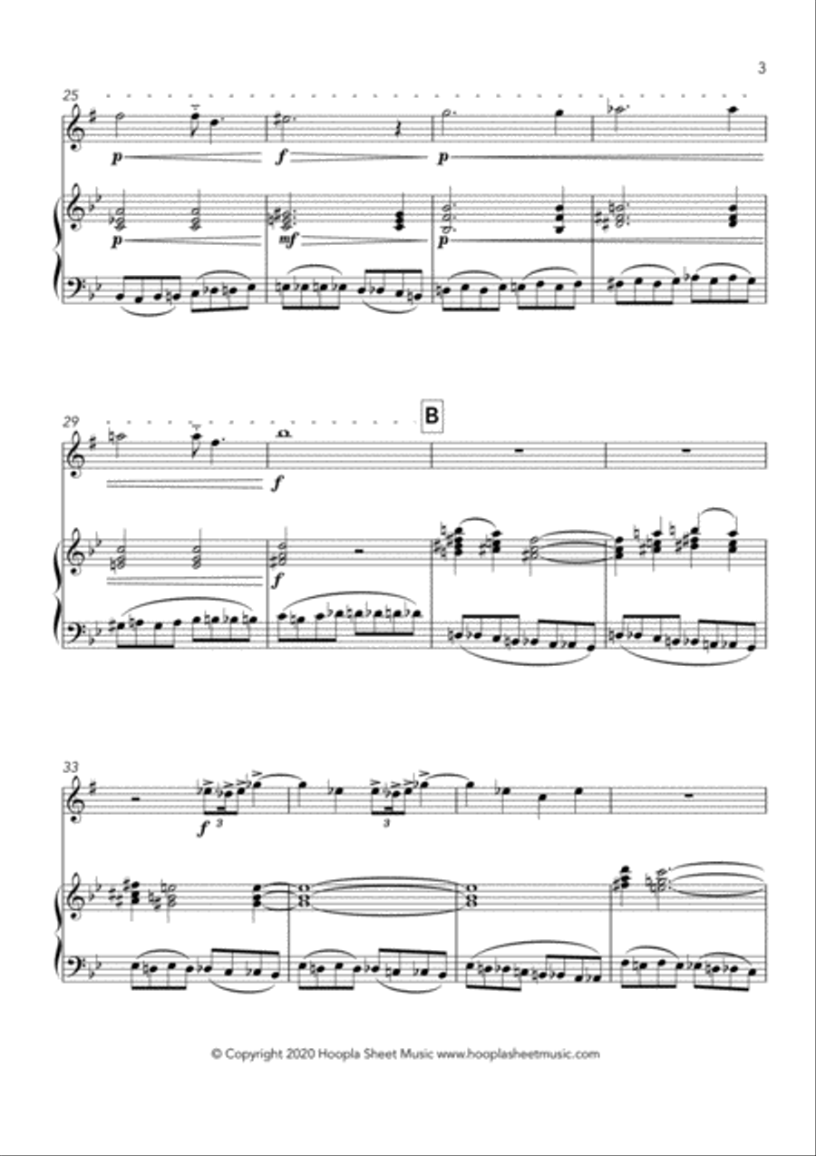 A History of Powered Flight: Kitty Hawk Alto Saxophone scores gallery preview page 3