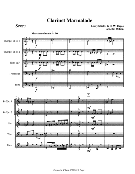 Clarinet Marmalade image number null