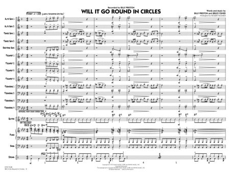 Will It Go Round in Circles? - Full Score