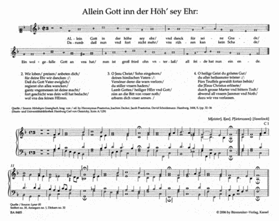 Choralbearbeitungen (Teil 1)