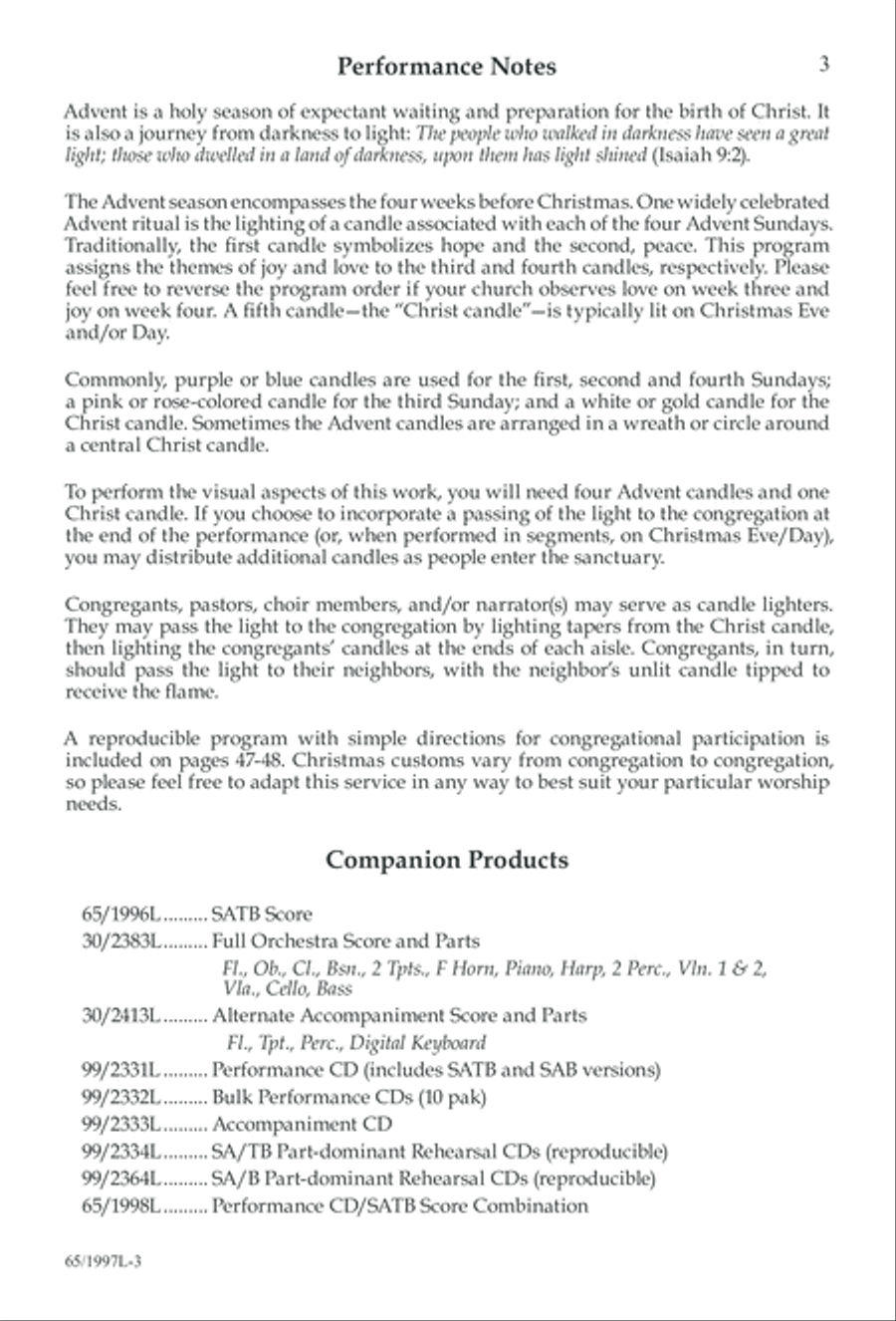 Candles and Carols 3-Part scores gallery preview page 4