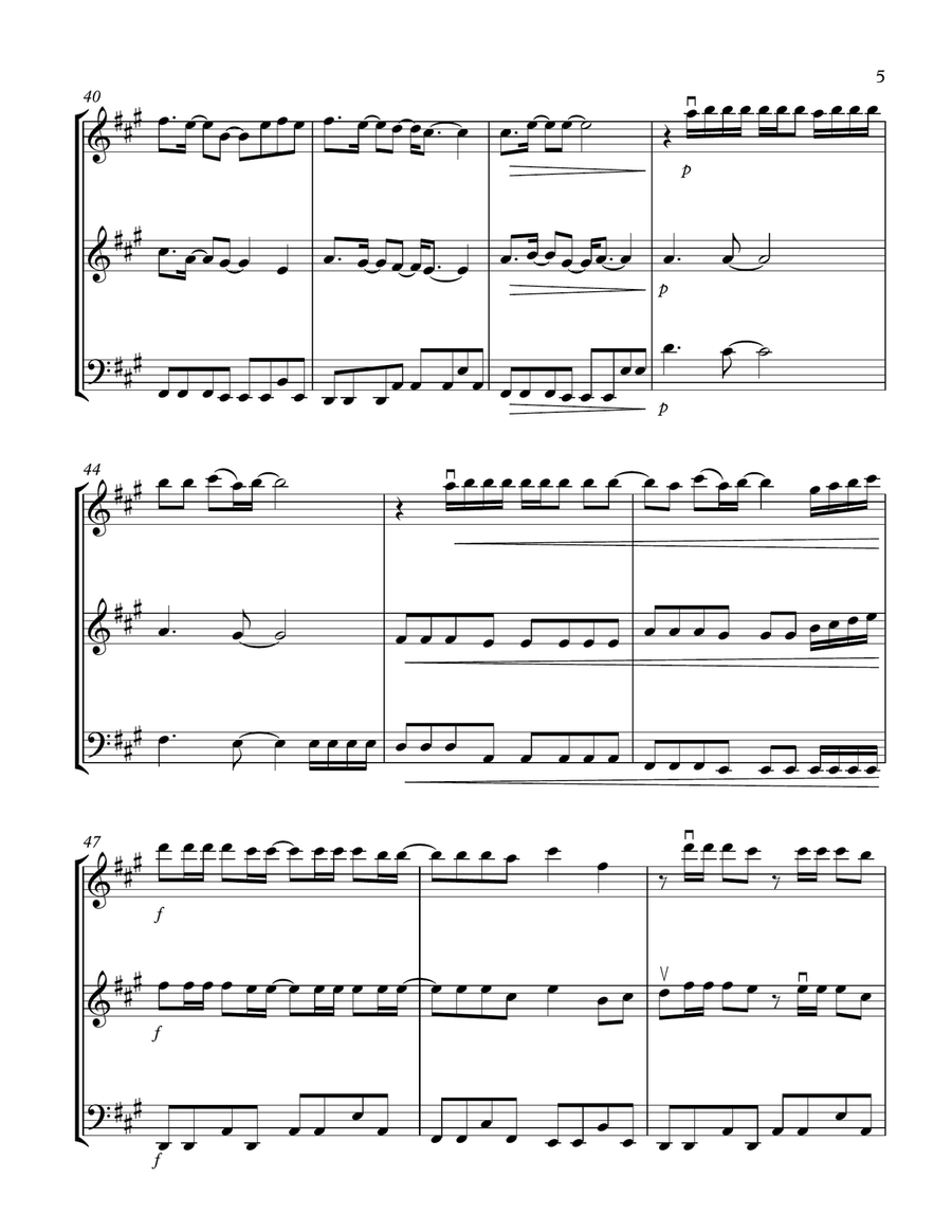 Heaven String Trio scores gallery preview page 5