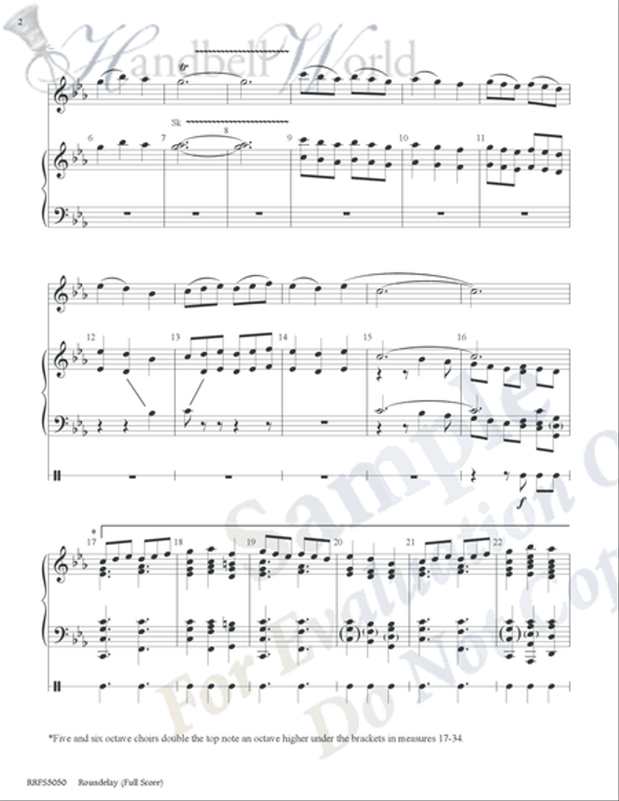 Roundelay Roundelay 5-Octaves scores gallery preview page 2