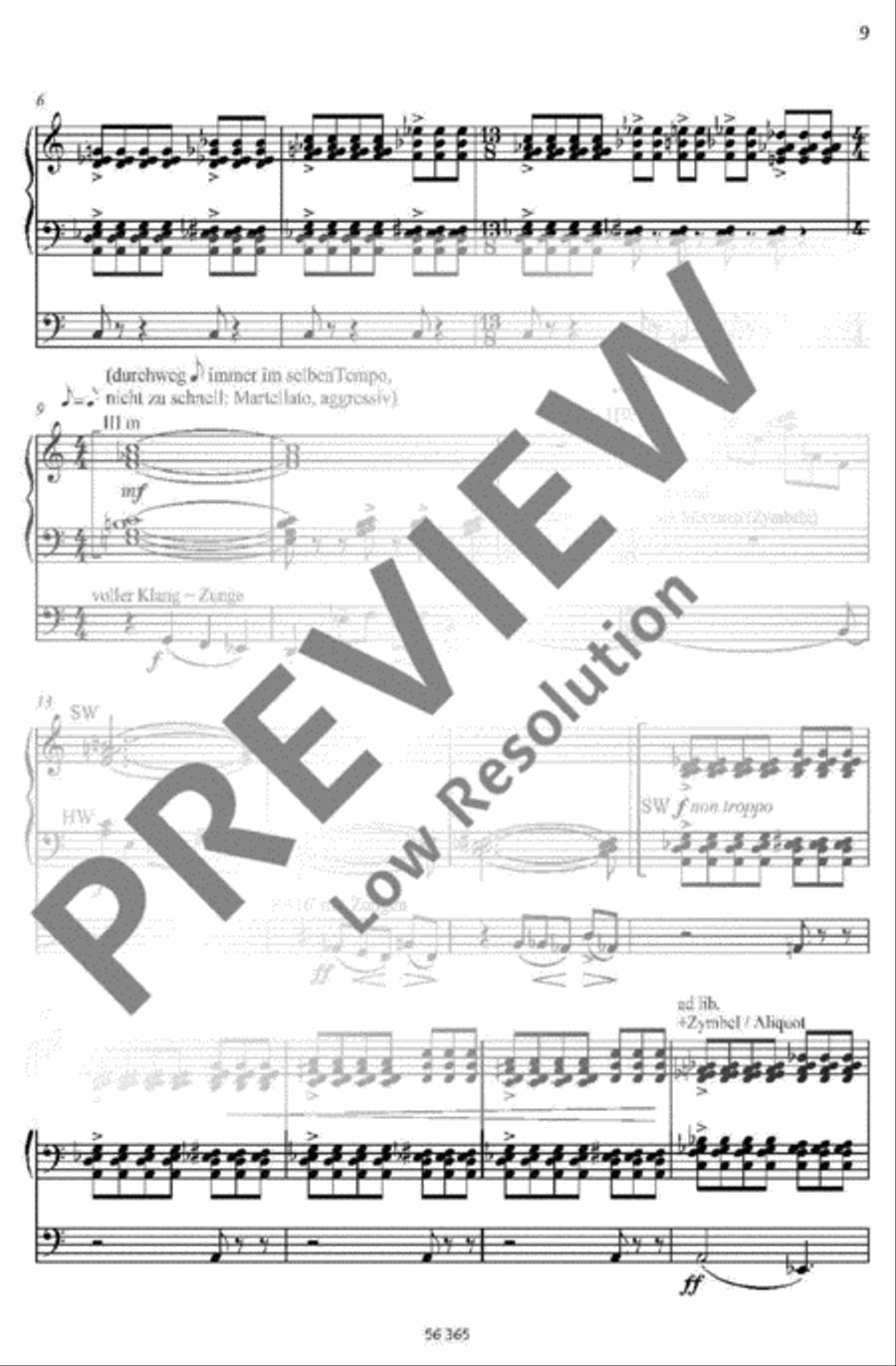Monumentum 1914 Monumentum 1914 Organ scores gallery preview page 9