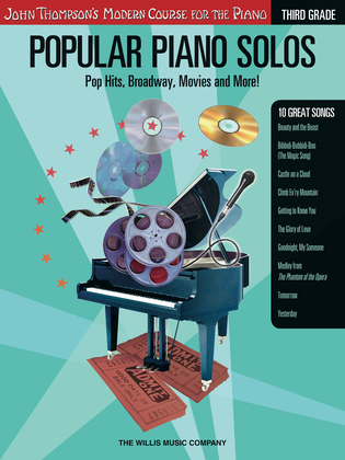 Book cover for Popular Piano Solos – Grade 3