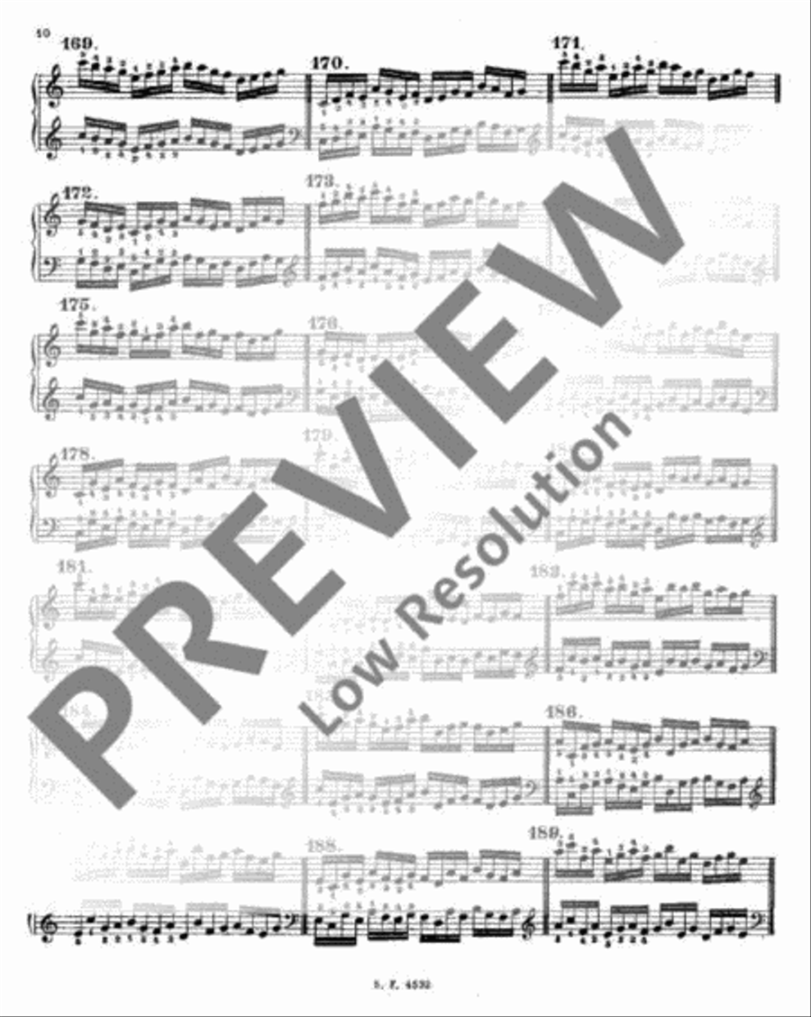 Exercices Preparatoiry Piano Solo scores gallery preview page 11