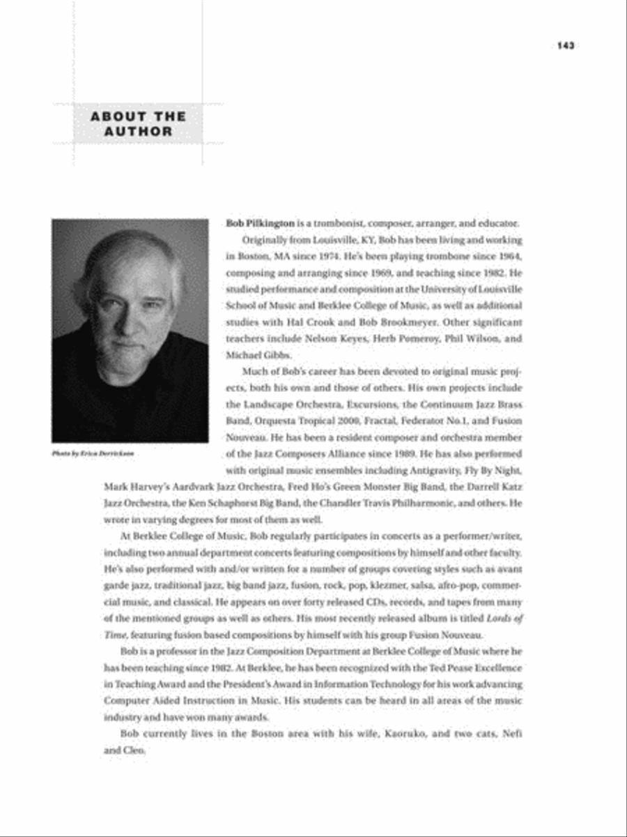 Counterpoint in Jazz Arranging Collection / Songbook scores gallery preview page 17