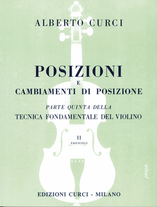 Book cover for Tecnica fondamentale del violino
