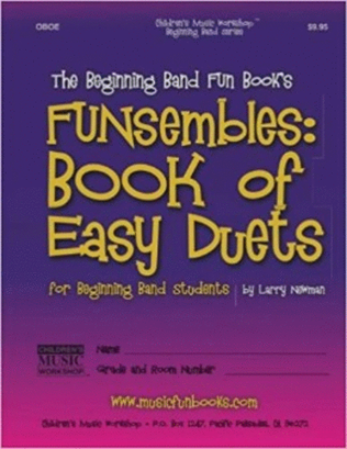 The Beginning Band Fun Book's FUNsembles: Book of Easy Duets (Oboe)