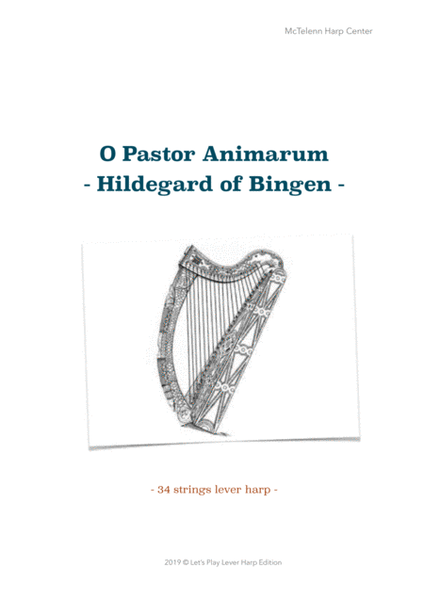 O Pastor Animarum - Hildegard of Bingen - beginner & 27 String Harp | McTelenn Harp Center image number null