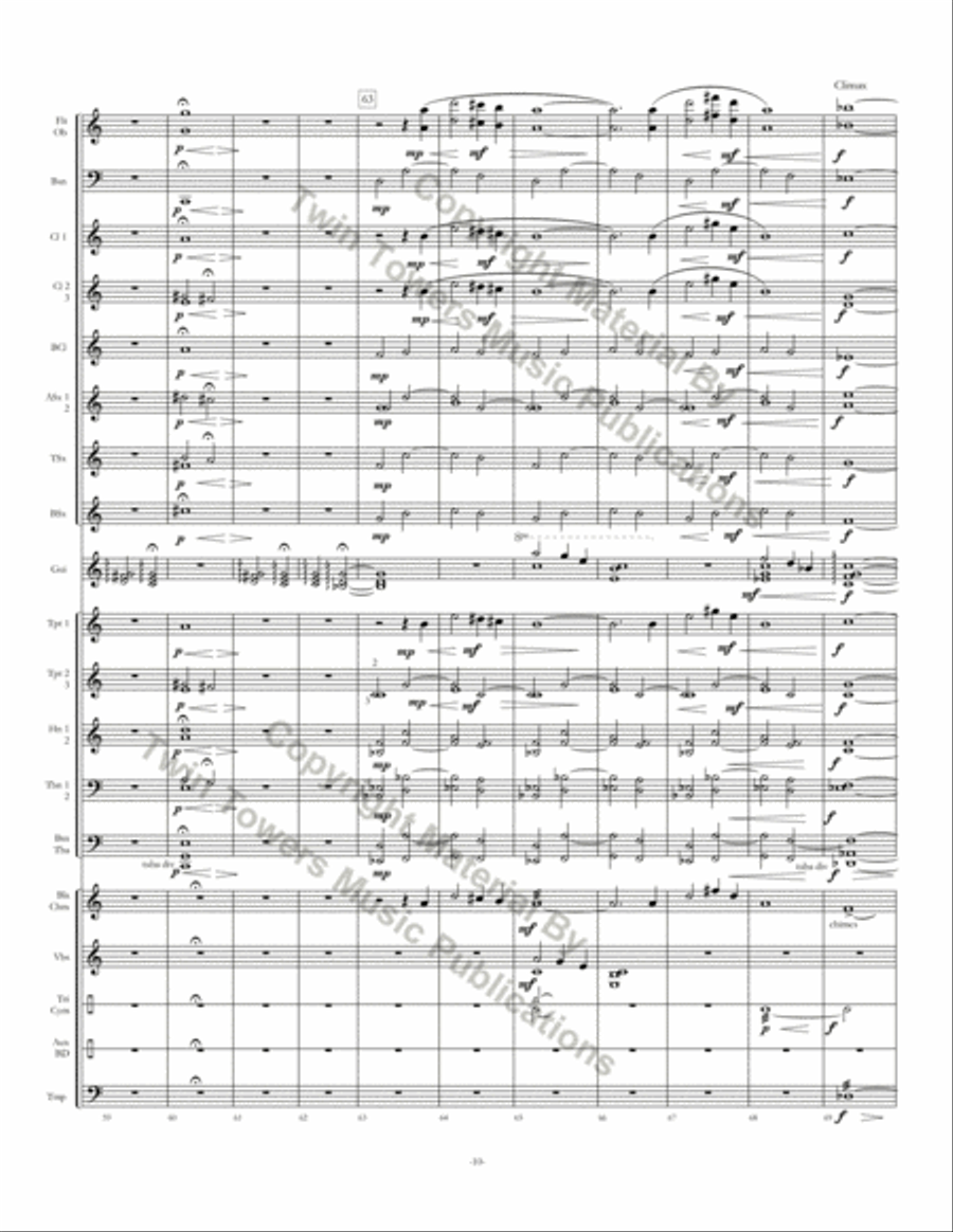Almost Home Almost Home Concert Band scores gallery preview page 11