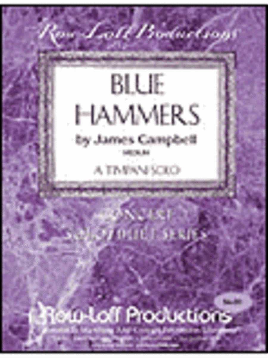 Blue Hammers - Timpani Blue Hammers - Timpani Percussion scores gallery preview page 1