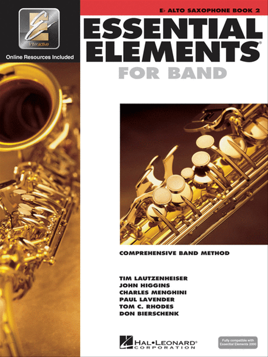 Essential Elements for Band – Book 2 with Online Resources Concert Band Methods scores gallery preview page 1