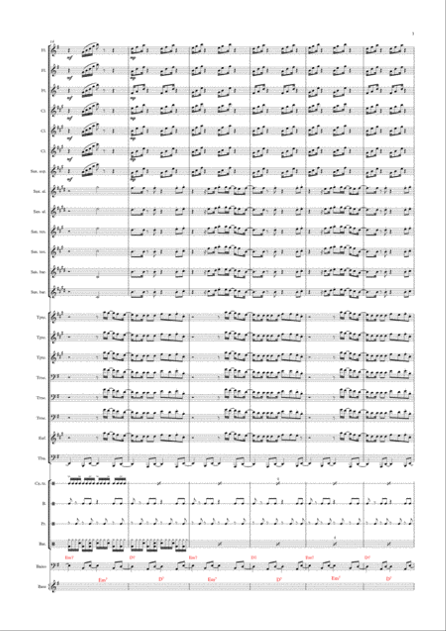 Reconvexo Reconvexo Full Orchestra scores gallery preview page 3