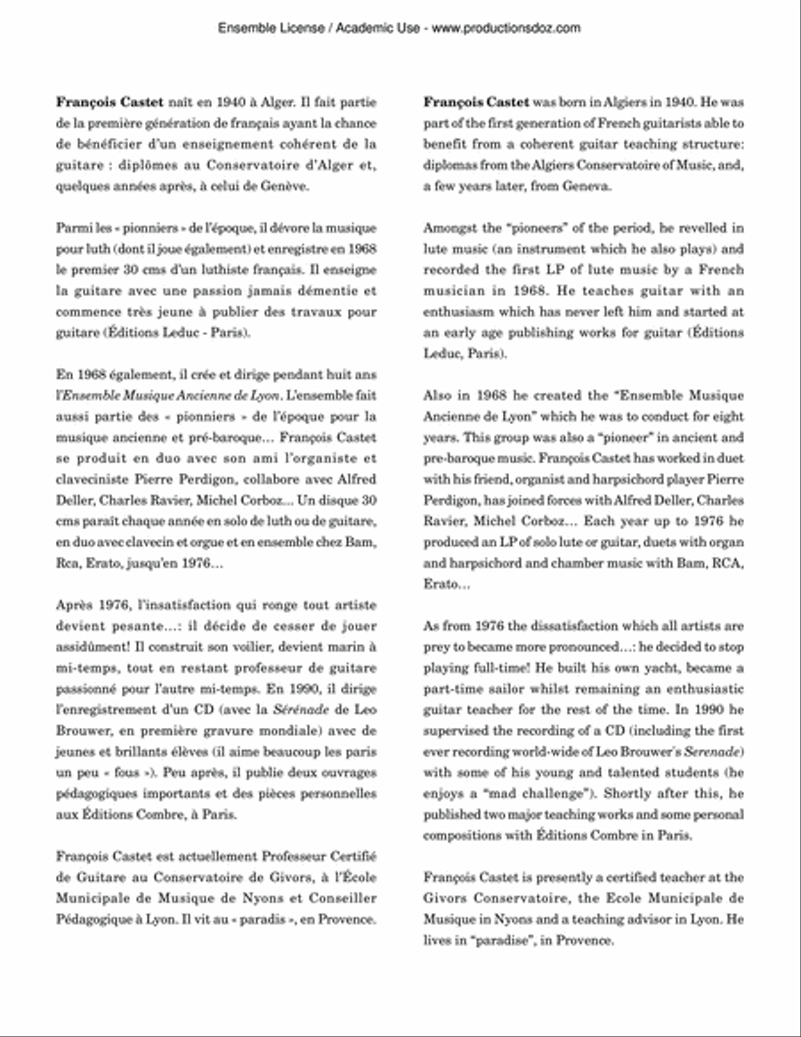 Six pièces Flute scores gallery preview page 3
