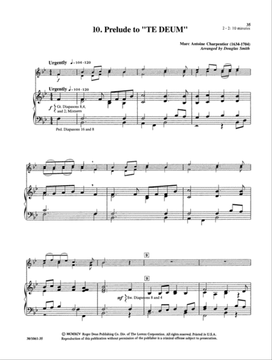 Classics for Trumpet and Keyboard - Full Score