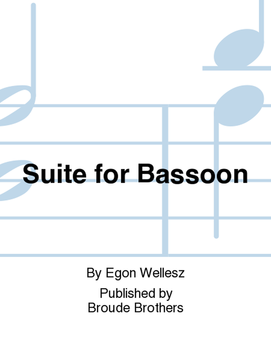 Suite for Bassoon Solo, Op. 77