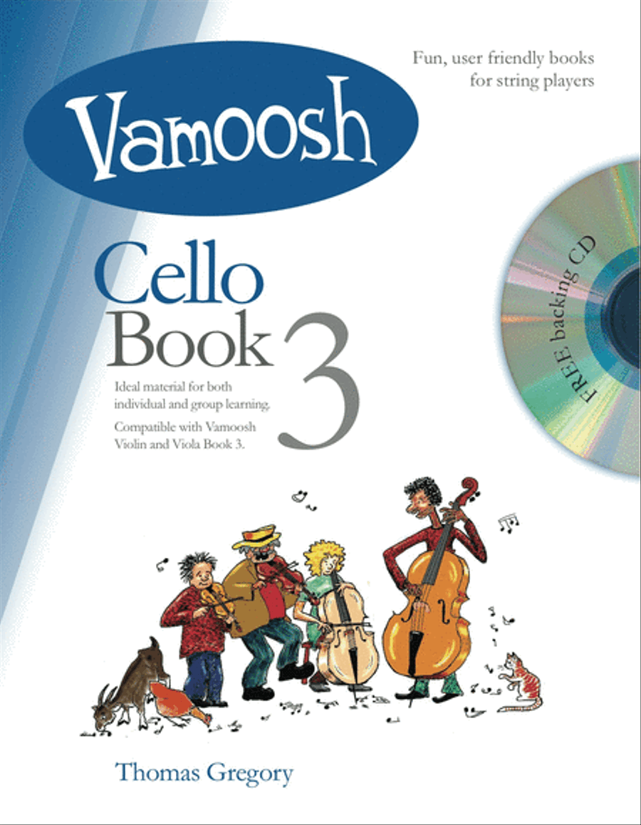 Vamoosh Cello Book 3 Vamoosh Cello Book 3 Cello scores gallery preview page 1