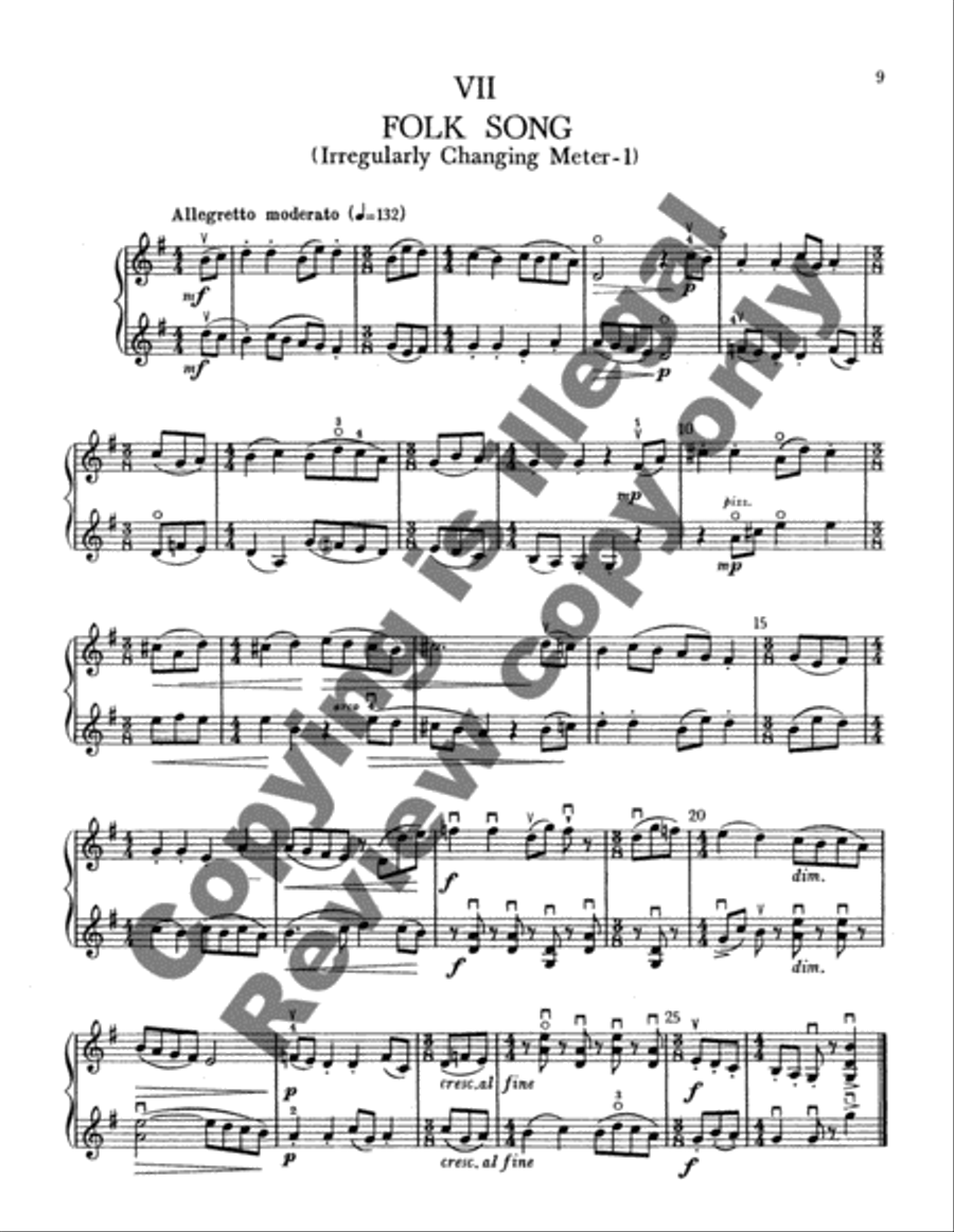 Ten Easy Violin Duets Ten Easy Violin Duets String Duet scores gallery preview page 11