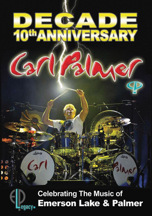 Book cover for Carl Palmer - Decade: 10th Anniversary