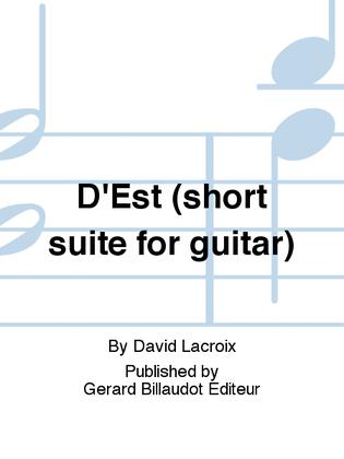 Book cover for D'Est