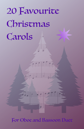 Book cover for 20 Favourite Christmas Carols for Oboe and Bassoon Duet
