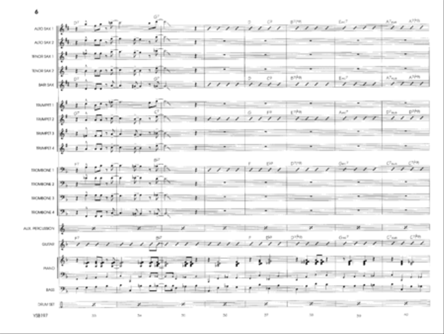 Jingle Bells Jingle Bells Jazz Ensemble scores gallery preview page 6