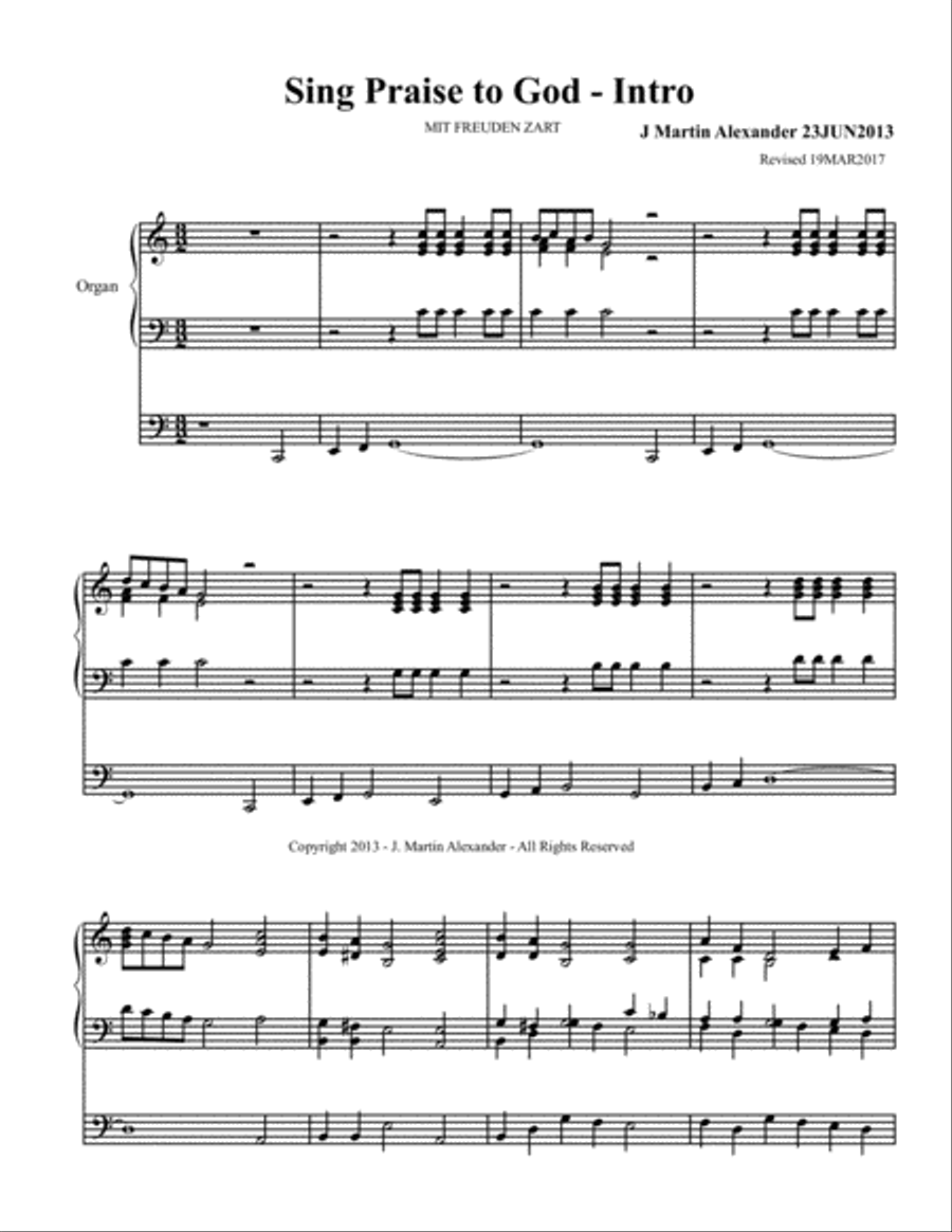 Hymn Introductions and Modulations - Book II Organ Solo scores gallery preview page 3