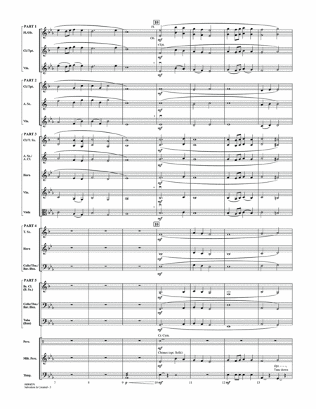 Salvation Is Created - Conductor Score (Full Score)