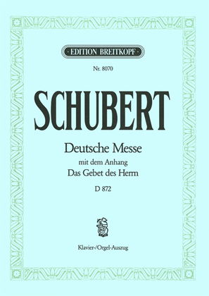 Book cover for Deutsche Messe in F major D 872