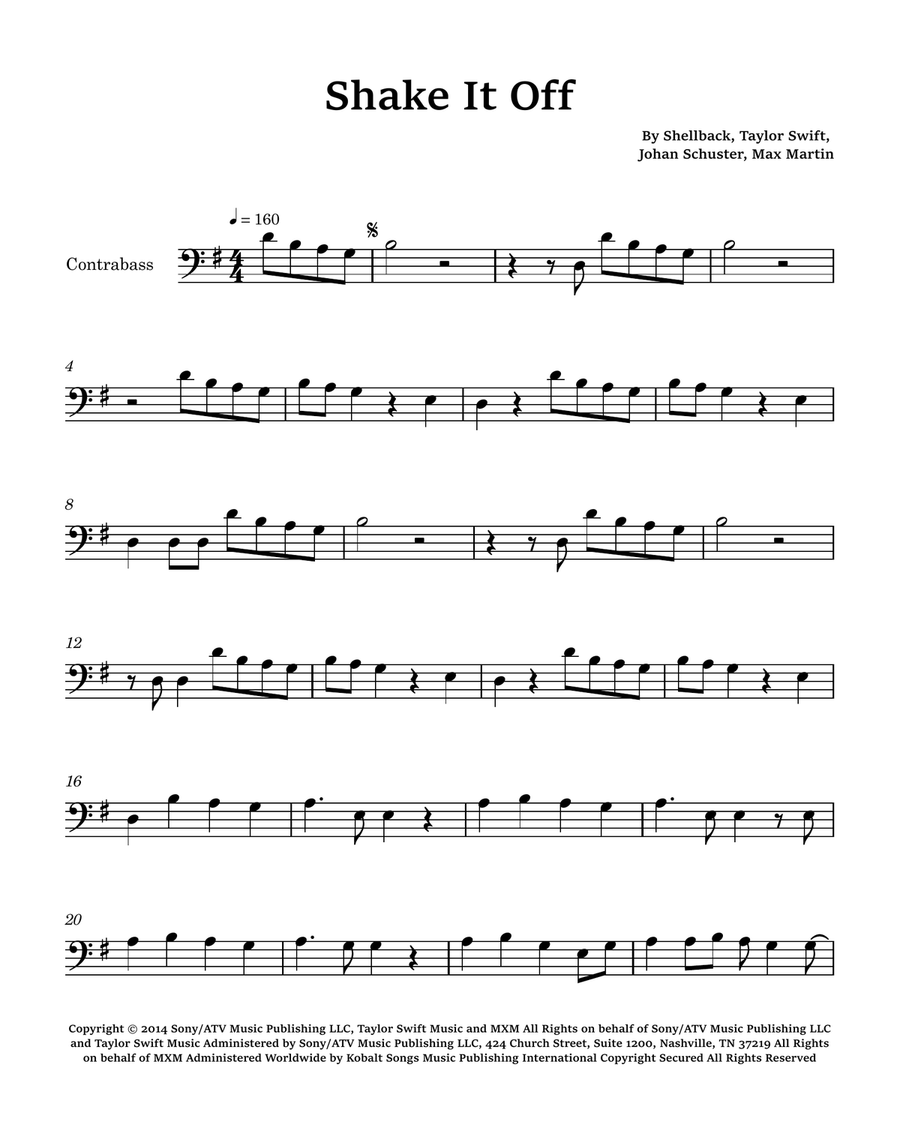 専門店では Taylor by Off It Shake Swift Sheet Digital - Bass Double - その他