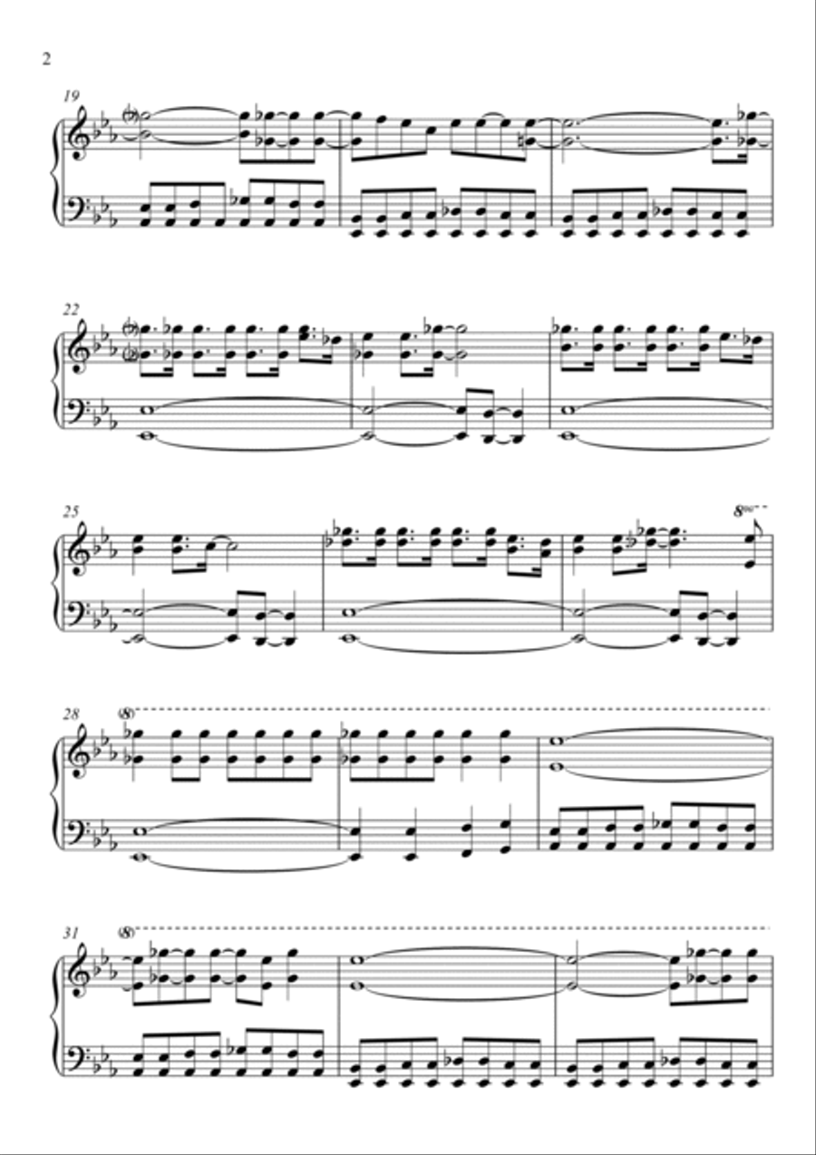 Jailhouse Rock Jailhouse Rock Piano Solo scores gallery preview page 2
