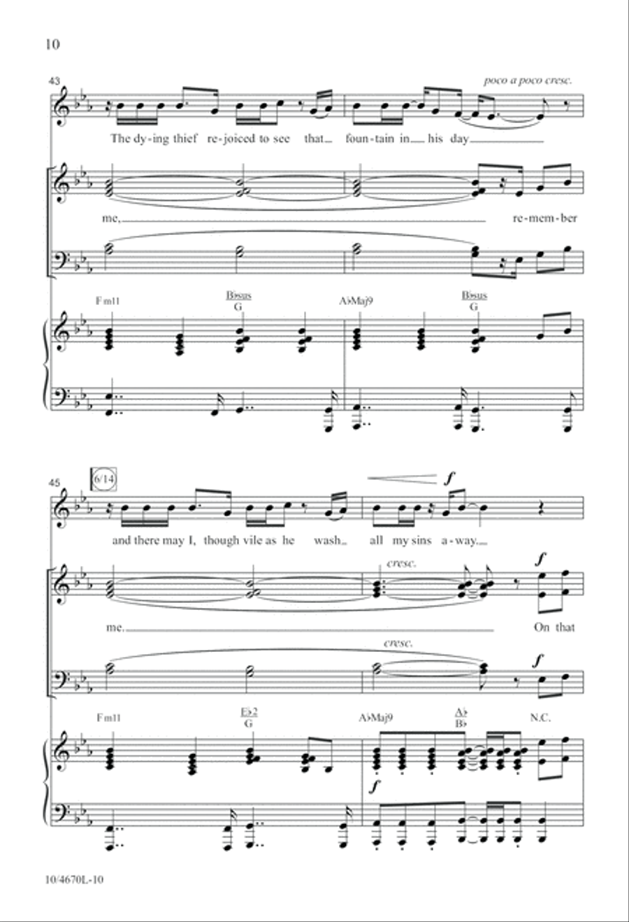 Remember Me 4-Part scores gallery preview page 10