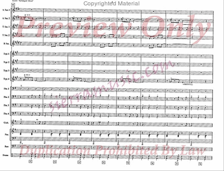 Norwegian Wood Norwegian Wood Big Band scores gallery preview page 9