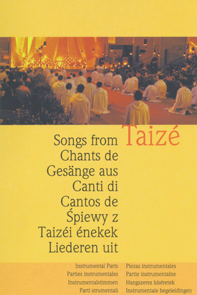 Book cover for Chants de Taizé / Songs from Taizé - Instrument edition