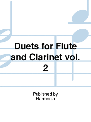 Duets for Flute and Clarinet vol. 2