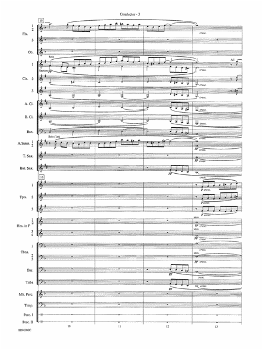O Holy Night: Score O Holy Night: Score Concert Band scores gallery preview page 4