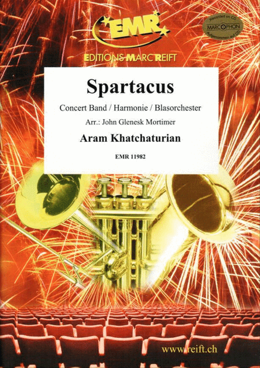 Spartacus Spartacus Concert Band scores gallery preview page 1