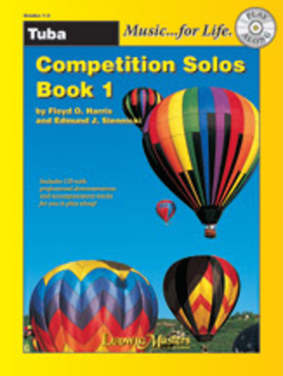 Book cover for Competition Solos, Book 1 Tuba