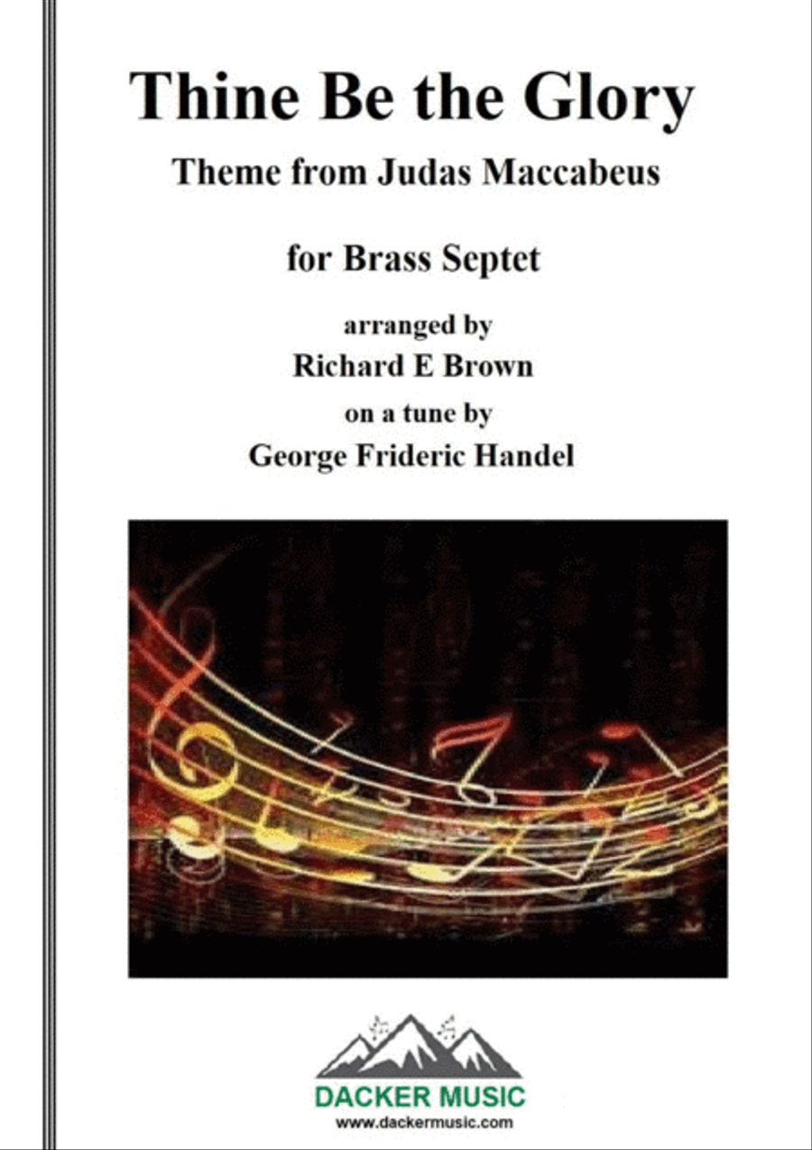 Thine Be the Glory (Theme from Judas Maccabeus) Brass Ensemble scores gallery preview page 1