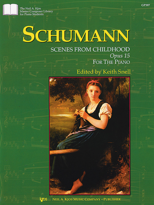 Book cover for Schumann Scenes From Childhood, Opus 15