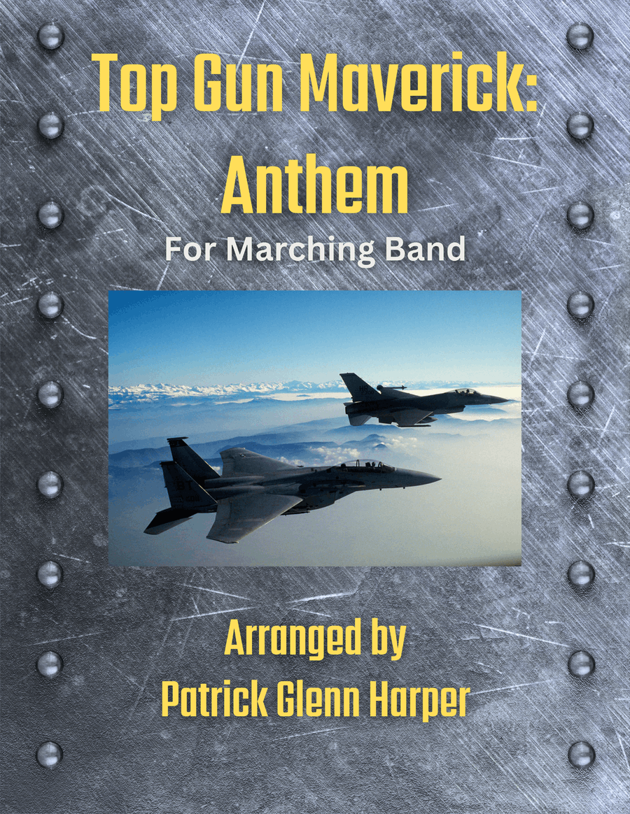 Top Gun: Maverick Anthem Marching Band scores gallery preview page 1