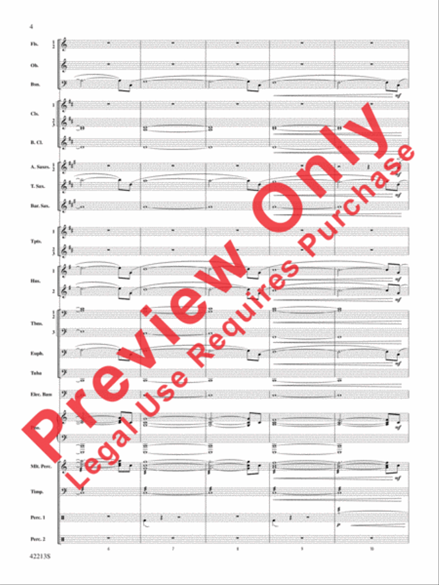 At the Movies with Hans Zimmer Concert Band scores gallery preview page 5