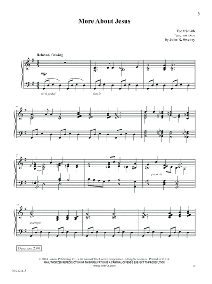 The Church Pianist's Library, Vol. 29 Piano Solo scores gallery preview page 5